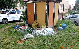 Straż Miejska walczy z mieszkańcami zaśmiecającymi Elbląg. Pomoże w tym specjalna fotokomórka